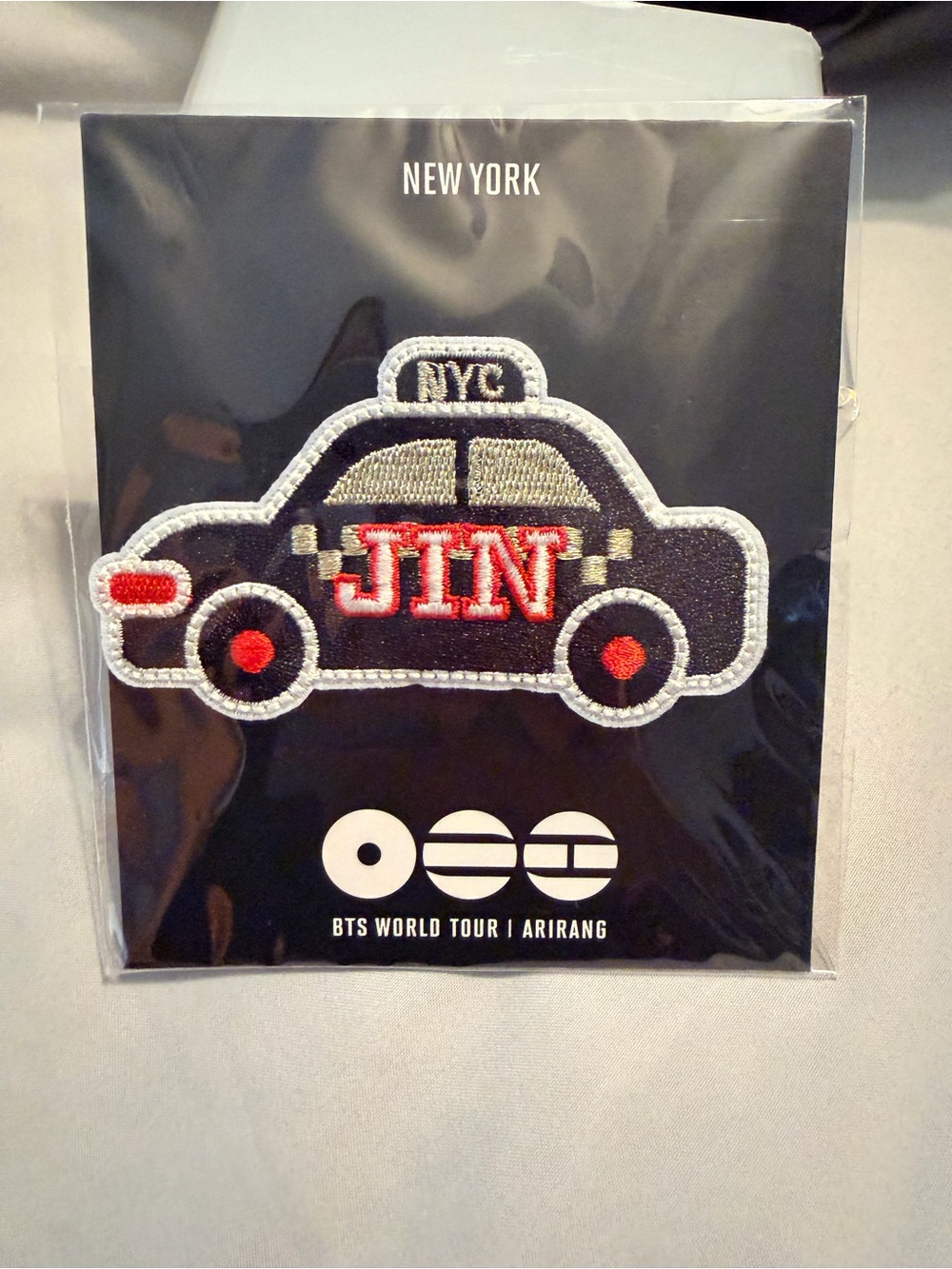 BTS Red and Black Pin Set - New York Themed - Picture 3 of 10